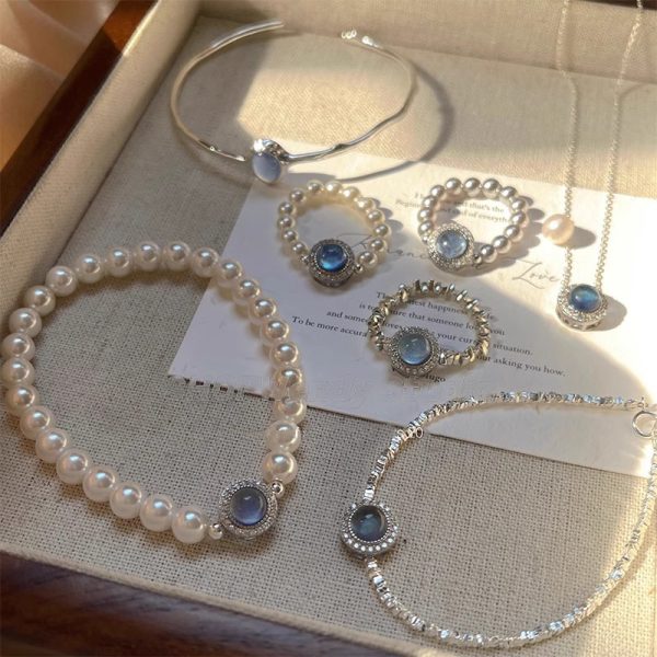 Pearl Ring Bracelet Bracelet Suit