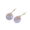 Copper Plated Real Gold Design Versatile Baroque Shaped Pearl Earrings