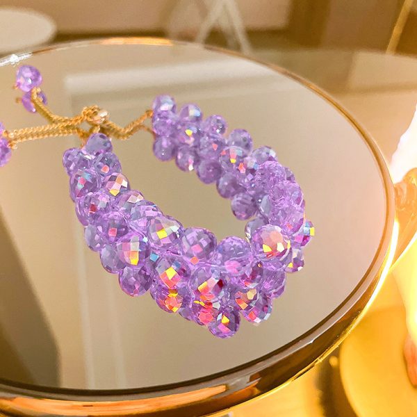 Female Vintage Double Row Crystal Bracelet