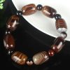 A Lucky Drum Bead Buddhist Prayer Bead Bracelet
