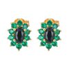 Women's Fashion Simple Micro-set Zirconia Earbone Studs