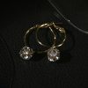 Retro Large Circle Earrings Temperament And High-end