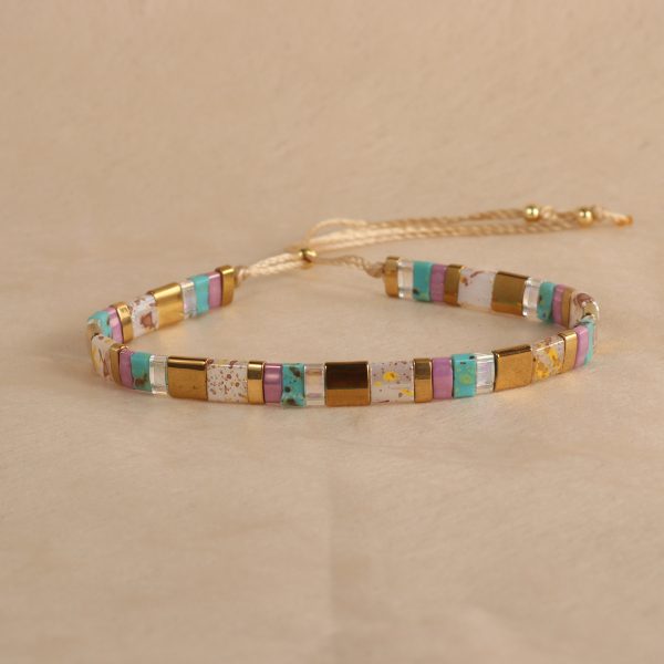 European And American Fashion Pull Beads Beaded Bracelet