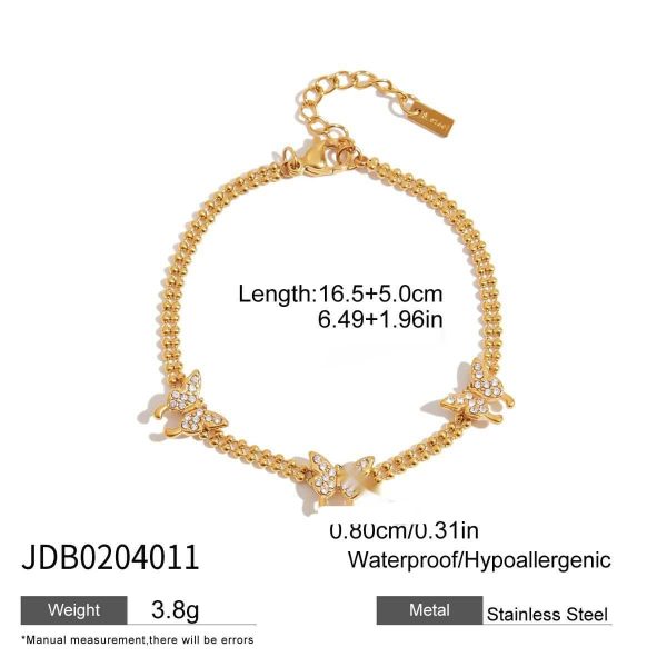 Light Luxury Zircon Bracelet Fashion Temperament Female