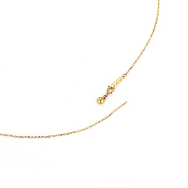 Stainless Steel DIY Titanium Steel Simple Necklace Adjustable