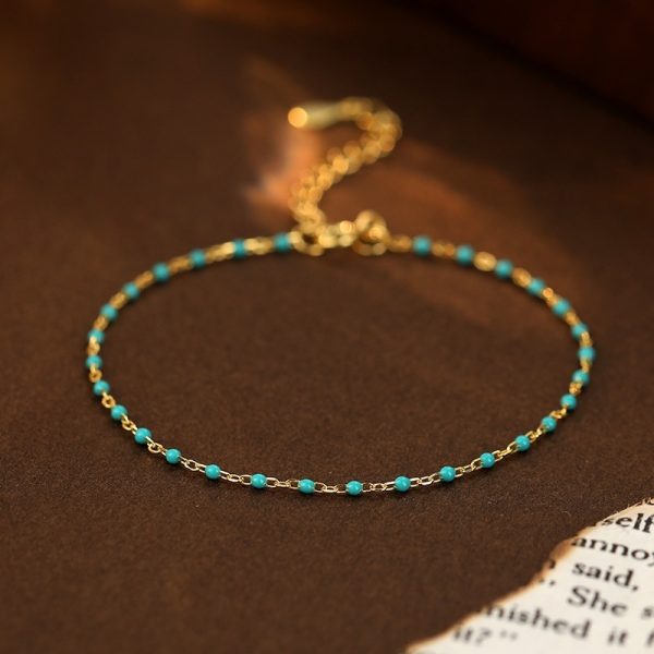925 Sterling Silver Beanie Bracelet For Women