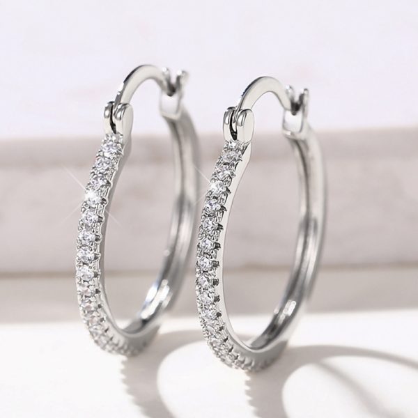 Big Circle Earrings Fashion Graceful Earring