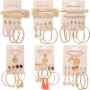 6ec06911-9ad4-464a-bfa4-9740d74971ec.jpg Pearl Headdress Necklace Love Tassel Earrings Set Creative Retro Simple