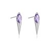 S925 Silver Stud Earrings Vintage Rivet Earrings Geometric Niche