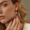 Water Drop Shape Pearl Earrings
