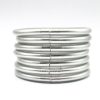 PVC Silica Gel Tube Gold Powder Bracelet
