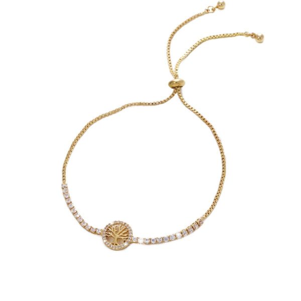 Lucky Tree Element Zircon Bracelet For Women