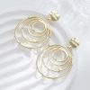 Fashion Creative Style Multi-layer Circle Exaggerated Big Ear Ring