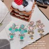 Brilliant Mint Emerald Drop Earrings