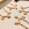 712b95c2-f652-415b-9603-993330af2d34.jpg Ocean Series Starfish Pearl Scallop Pendant Clavicle Chain Female