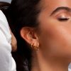 Classic Round Hoops Earrings