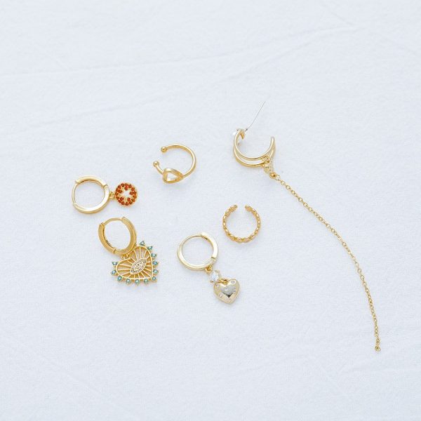 719dfc24-4162-4373-ab8b-a872b855b563.jpg Women's Fashion Versatile Love Fringe Earrings Set