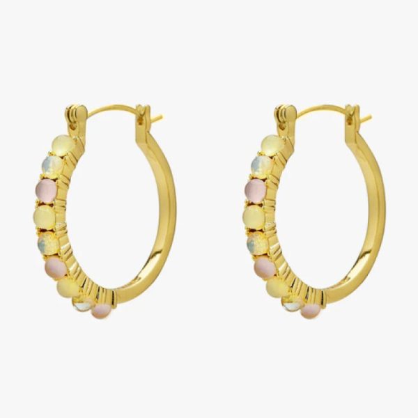 Circle Geometry Simple Retro Sweetheart Earrings Fashion