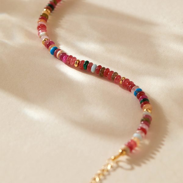 Women's All-match Crystal Beaded Design Bracelet