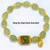 Fashion Cube Sugar Lotus Seedpod Bracelet For Women