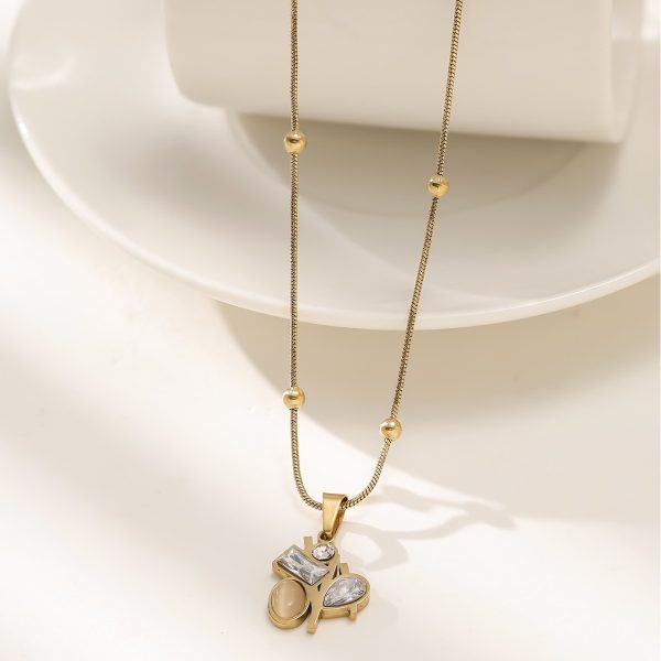 New Small Tree Gem Necklace Affordable Luxury Fashion