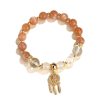 New Chinese Style White Crystal Tassel Bracelet Female Niche High Sense