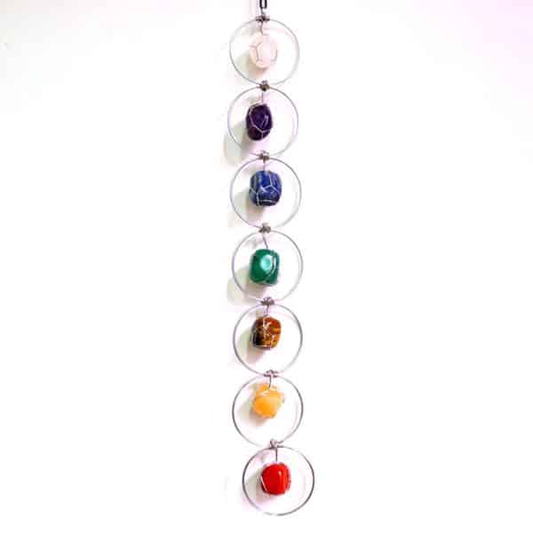 Crystal Stone Wind Chimes Pendant