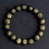 Fashion Personality Natural Crater Ball Bracelet