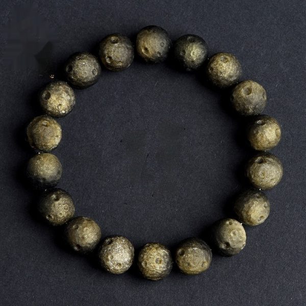 Fashion Personality Natural Crater Ball Bracelet