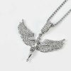 Personality Diamond Stud Men's And Women's Light Luxury Necklace