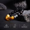 Men's Fashion Personalized Natural Obsidian Bracelet