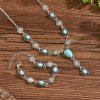 Necklace Suit Retro Geometric Regular