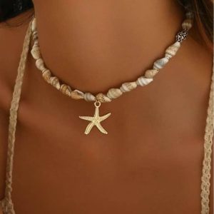 Women's Beads Of Necklace Shell Fashion Pearl Creative Shell