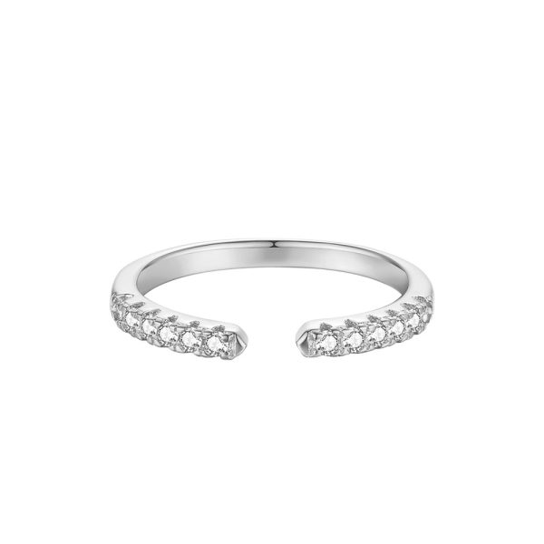 Commuting Twin Style Shining Gang Drill Index Finger Ring