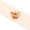 European And American Classic Light Luxury Multi-color Artificial Crystal Square Ring For Women