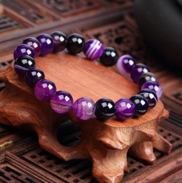 New creative garnet grape stone bracelet woven bracelet jewelry wholesale source natural stone bracelet