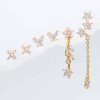 Fashion Colorful Flower Earring Set