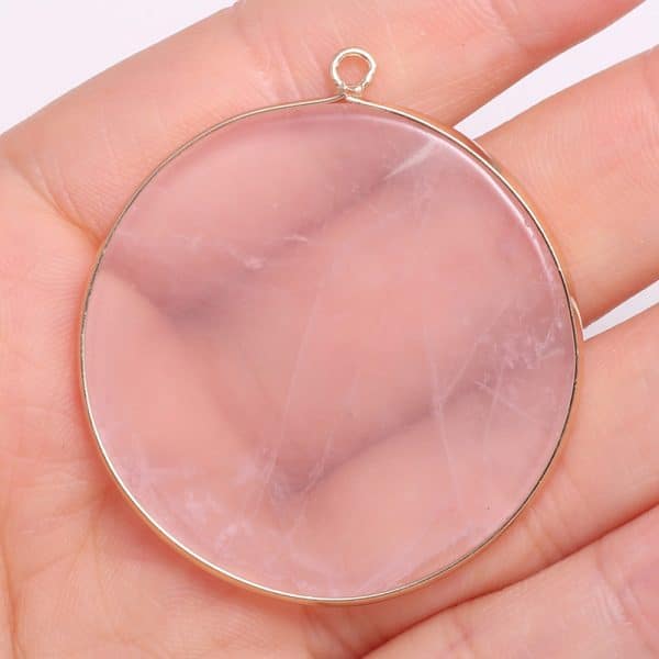 Natural Stone Semi-precious Stone Connector Original Piece Shape