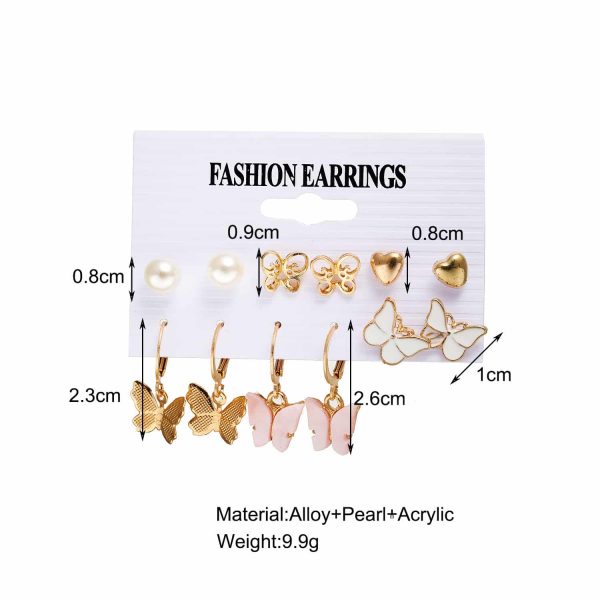 Women's Creative Simple Geometric Earrings Set
