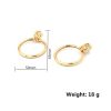 Fashion Simple Women's Exaggerated Large Circle Earrings