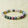 8mm Natural Agate Bracelet String Beads