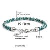 Stainless Steel Metal Adjustable Men's Bracelet