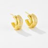 Geometric Circle High-grade S925 Sterling Silver Earrings For Women