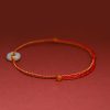 Red Rope Ankle Ring Birth Year Tiger Year Simple Braided Rope