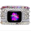 Purple Emperor Stone Natural Stone Watch Band