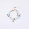 Titanium Steel Beaded Multi-layer Crystal Bracelet String