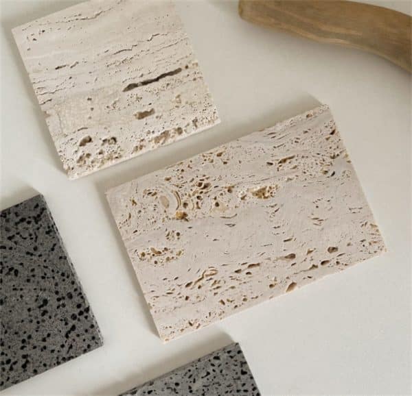Super Beautiful Cave Stone Ins Wind Jewelry Display Props Beige Stone Cushion