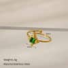 Fashion Natural Stone Turquoise Ring