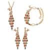 Creative Crystal Peacock Bridal Jewelry Set
