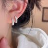 Geometric Circle Ear Clip Women's Simple Bracelet Earrings